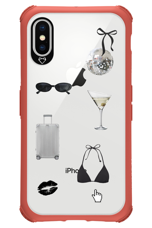 Silver Summer - Apple iPhone XS