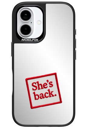 She's Back Mirror 2.0 - Apple iPhone 16