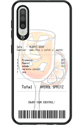 aperol spritz koktél - Samsung Galaxy A50