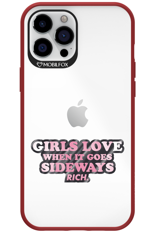 When it goes sideways - Apple iPhone 12 Pro Max