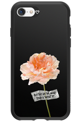 Flower Black - Apple iPhone SE 2022