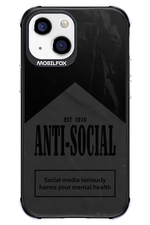 ANTI-SOCIAL (BLVCK) 2.0 - Apple iPhone 13 Mini