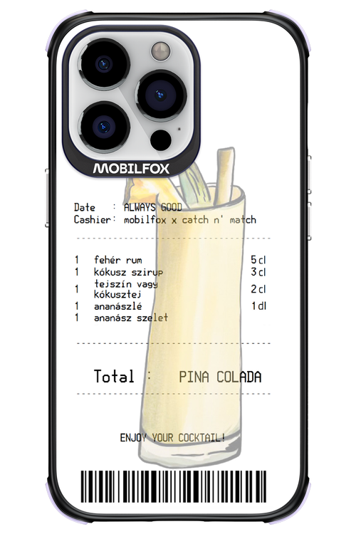 pina colada koktél - Apple iPhone 13 Pro