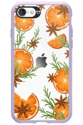 Orange With Star Anise - Apple iPhone SE 2020