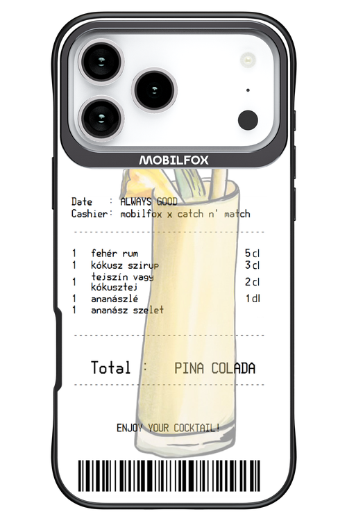 pina colada koktél - Apple iPhone 17 Pro Max