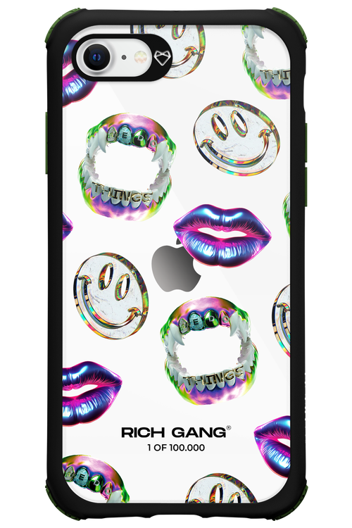 Crazy Rich Transparent - Apple iPhone SE 2022