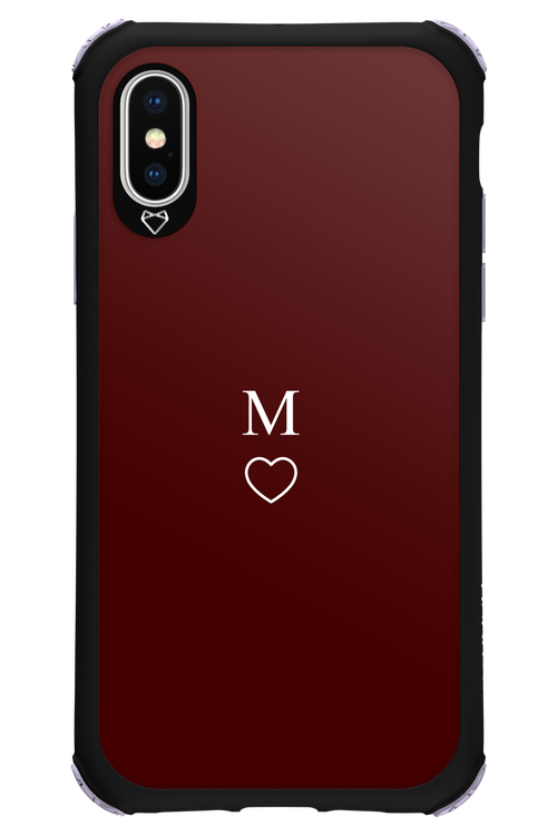 M Burgundia 2.0 - Apple iPhone X