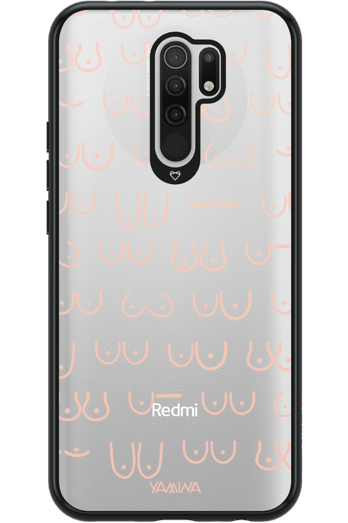 Boobies (Peach) - Xiaomi Redmi 9
