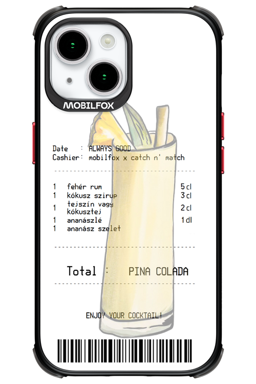 pina colada koktél - Apple iPhone 15