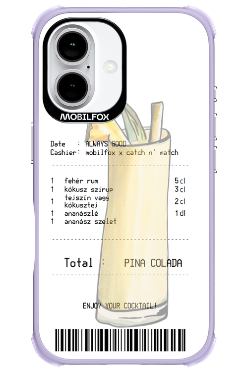 pina colada koktél - Apple iPhone 16