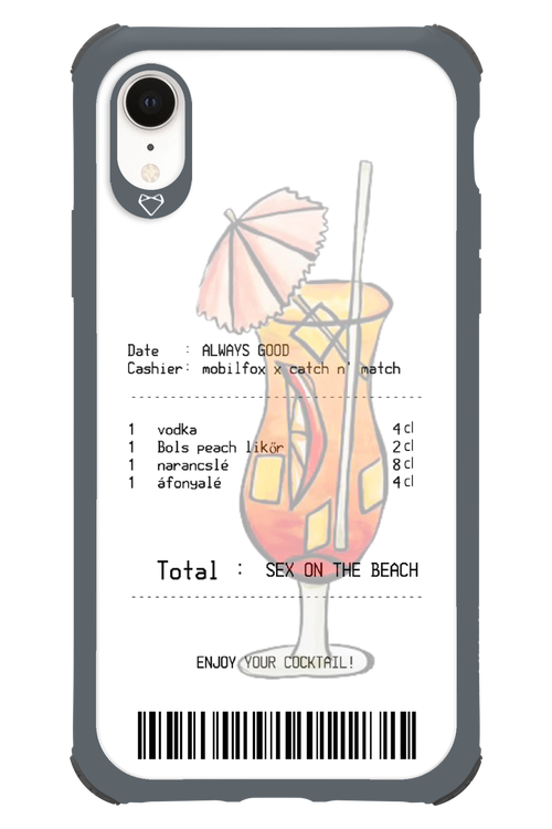 sex on the beach koktél - Apple iPhone XR