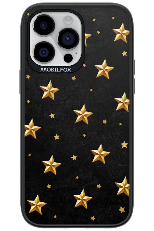 Golden Stars - Apple iPhone 14 Pro Max