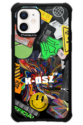 K-osz Sticker Black - Apple iPhone 12