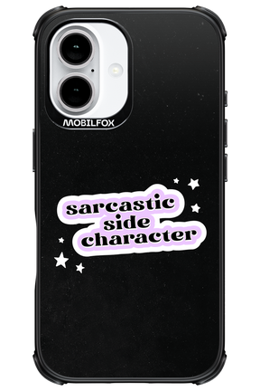 Sarcastic Black - Apple iPhone 16