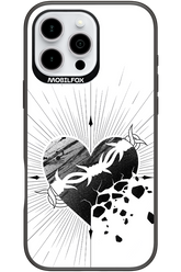 Fekete Szív - Apple iPhone 16 Pro Max