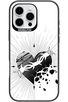 Fekete Szív - Apple iPhone 16 Pro Max