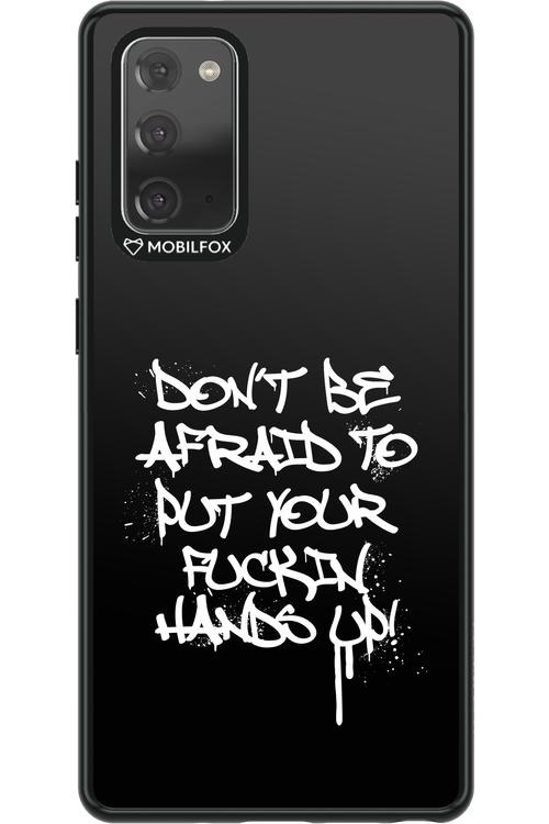 Hands Up! - Samsung Galaxy Note 20