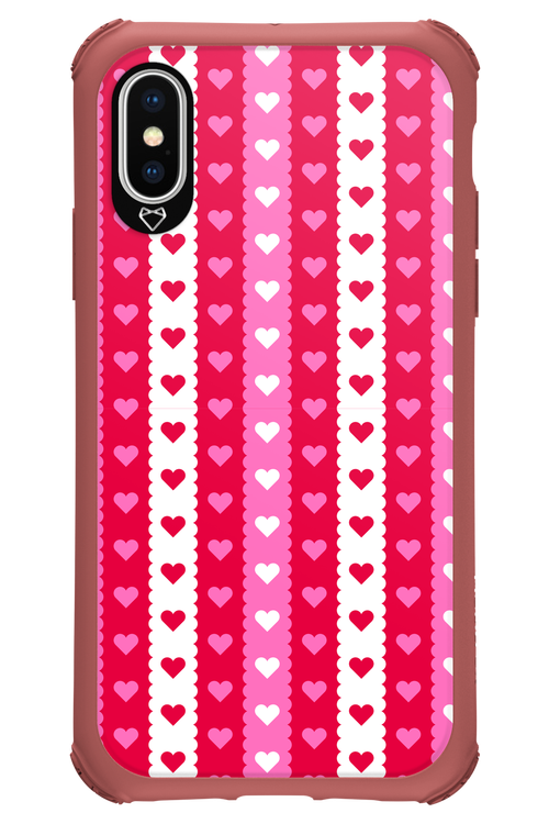 Christmas Heart Biscuit - Apple iPhone XS