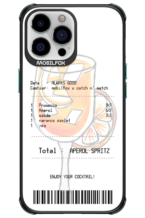 aperol spritz koktél - Apple iPhone 13 Pro Max