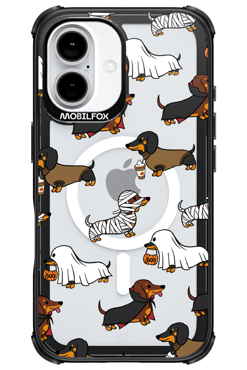 Scary Dachshund (Transparent) - Apple iPhone 16