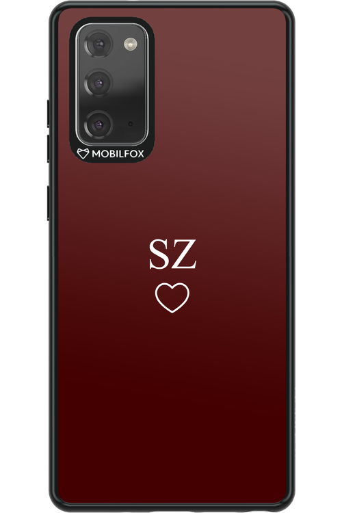SZ Burgundia 2.0 - Samsung Galaxy Note 20