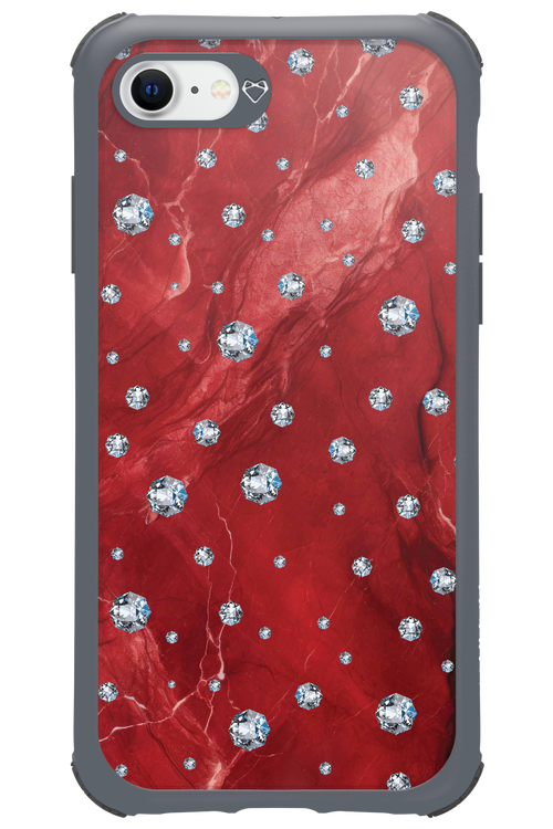 Rhinestones - Apple iPhone 8