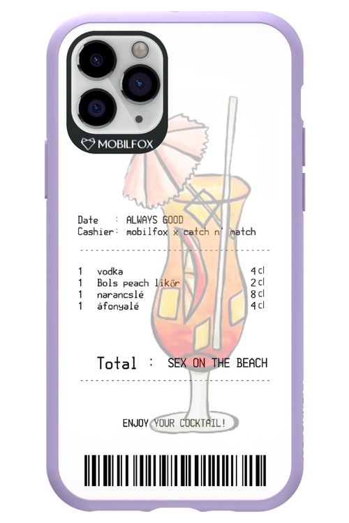 sex on the beach koktél - Apple iPhone 11 Pro