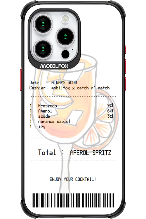 aperol spritz koktél - Apple iPhone 15 Pro Max