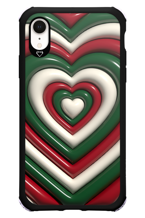 XMAS Hearts - Apple iPhone XR