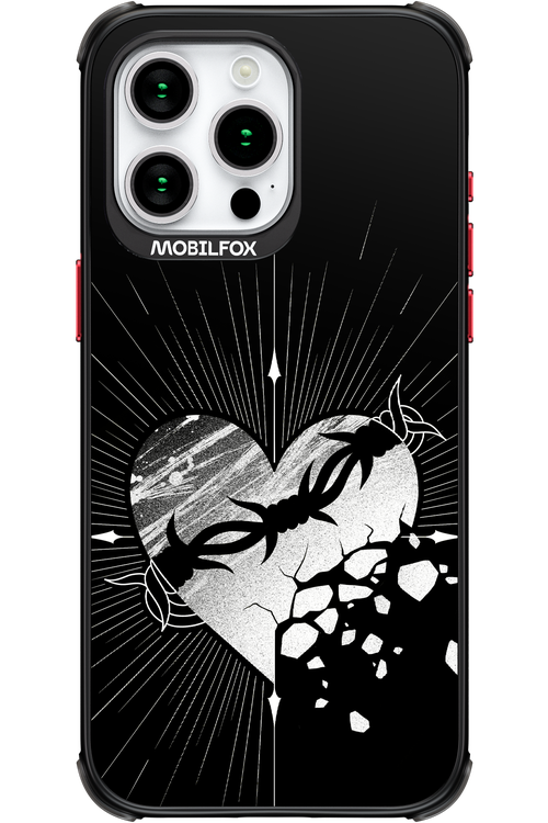 Fehér Szív - Apple iPhone 15 Pro Max