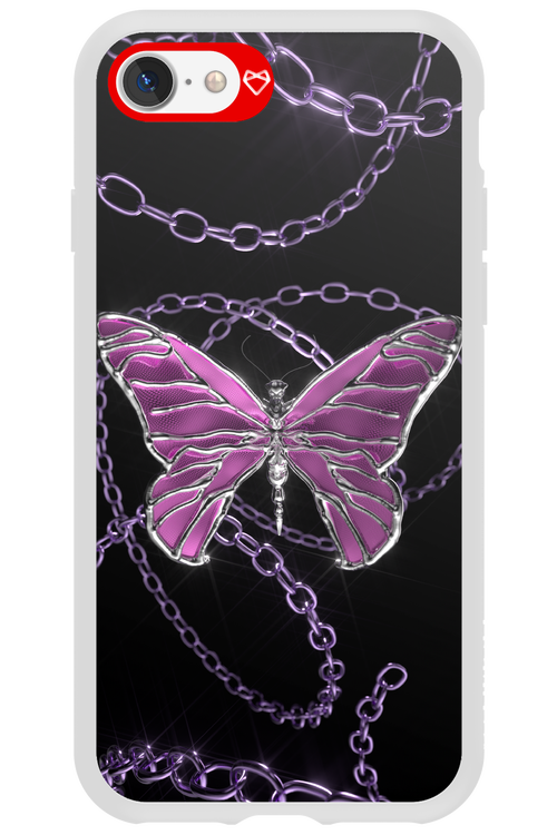 Butterfly Necklace - Apple iPhone 7