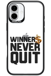 Winners Never Quit - Apple iPhone 16 Plus