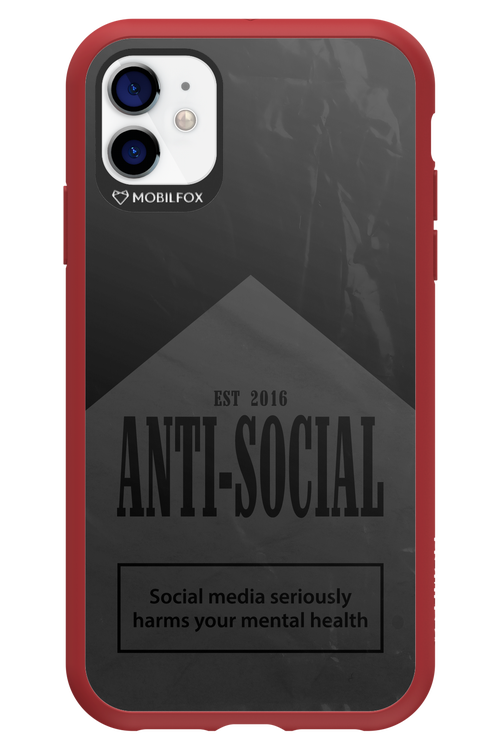 ANTI-SOCIAL (BLVCK) 2.0 - Apple iPhone 11