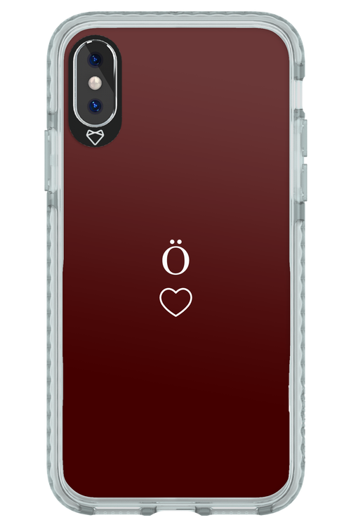O Burgundia II 2.0 - Apple iPhone X