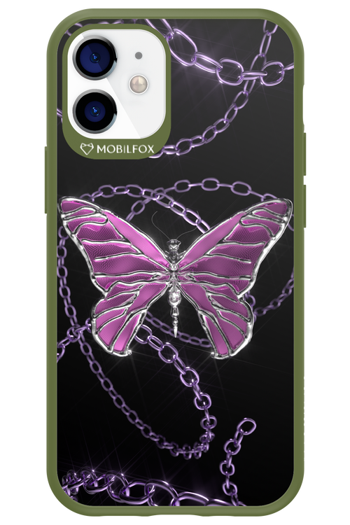 Butterfly Necklace - Apple iPhone 12 Mini