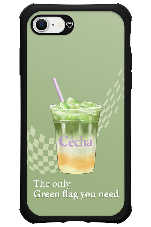 Green Flag - Apple iPhone 8