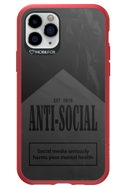 ANTI-SOCIAL (BLVCK) 2.0 - Apple iPhone 11 Pro
