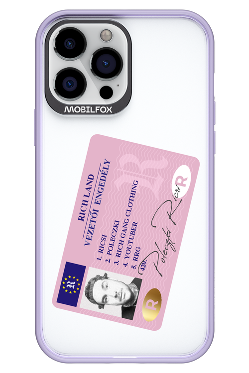 Vezetői engedély - Apple iPhone 13 Pro Max