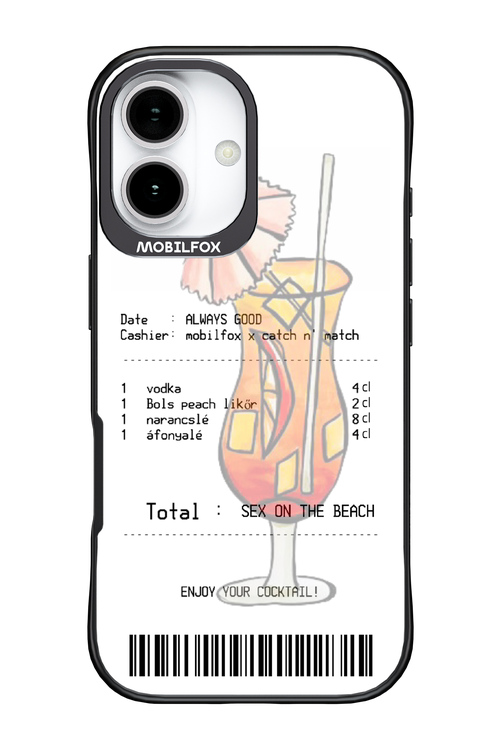 sex on the beach koktél - Apple iPhone 17