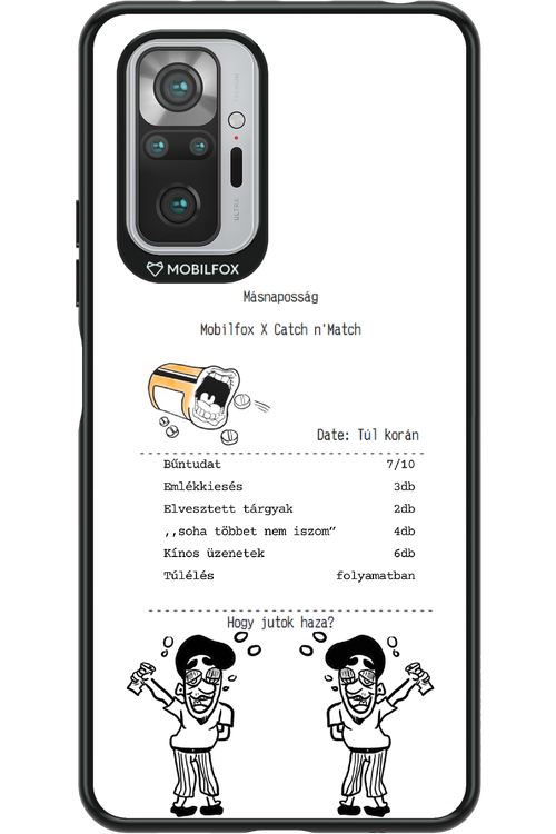 másnaposság - Xiaomi Redmi Note 10S