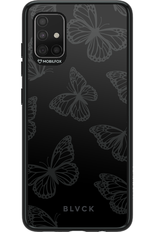 Black Butterflies - Samsung Galaxy A51