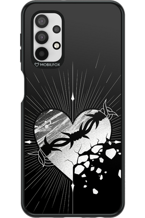 Fehér Szív - Samsung Galaxy A32 5G