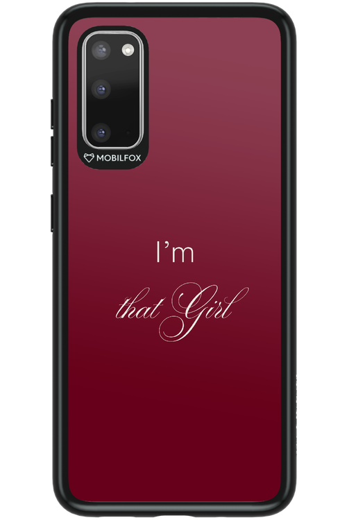 That Girl - Samsung Galaxy S20