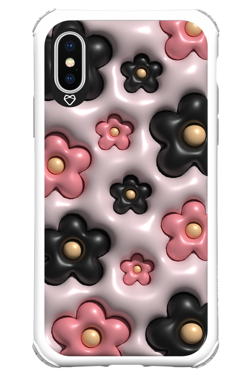 Pastel Flowers - Apple iPhone X