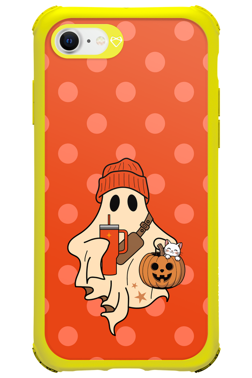 Ghost Girl (Orange) - Apple iPhone SE 2022