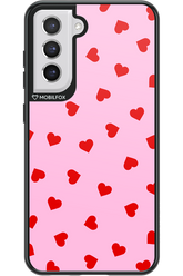 Sprinkle Heart Pink - Samsung Galaxy S21 FE