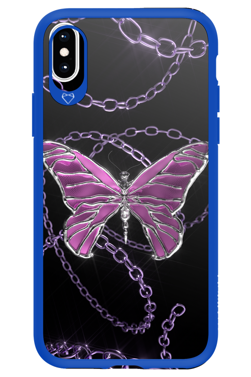 Butterfly Necklace - Apple iPhone XS