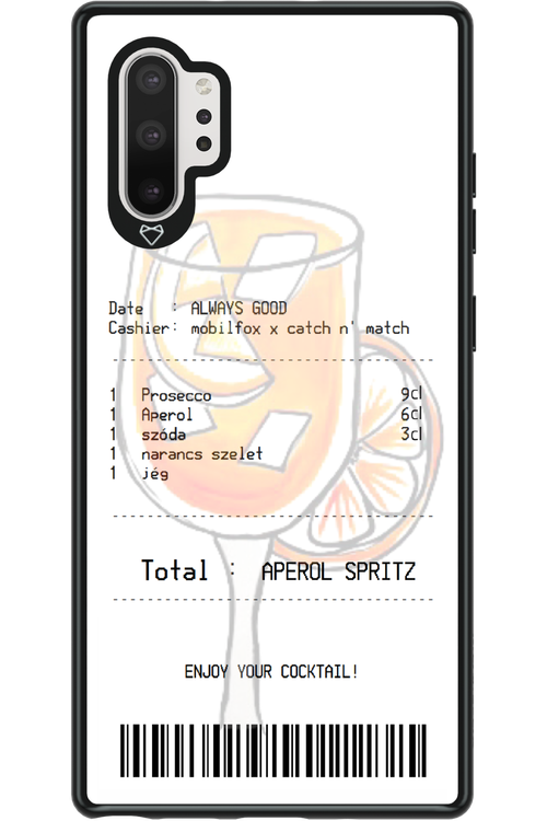 aperol spritz koktél - Samsung Galaxy Note 10+