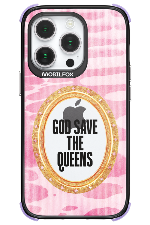 GOD SAVE THE QUEENS MIRROR - Apple iPhone 14 Pro