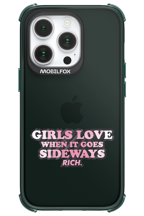 When it goes sideways - Apple iPhone 14 Pro